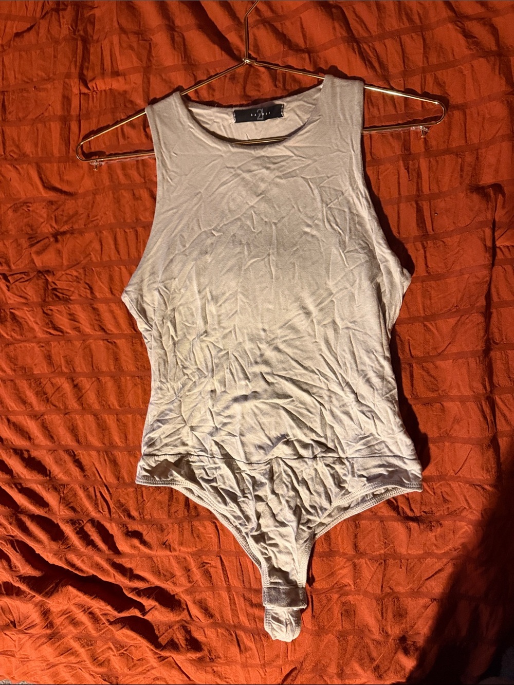 21 Saints Sleeveless toupe Bodysuit Tank Top-never worn